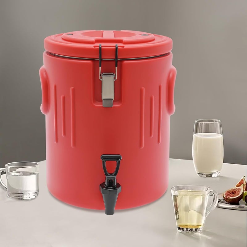 Bulelula Insulated Beverage Dispenser - 21Qt Stainless Steel Hot and Cold Beverage Server with Spigot Handle, Commercial Thermal Container for Water Coffee Drink Catering Restaurant (5.3Gal) - Image 2